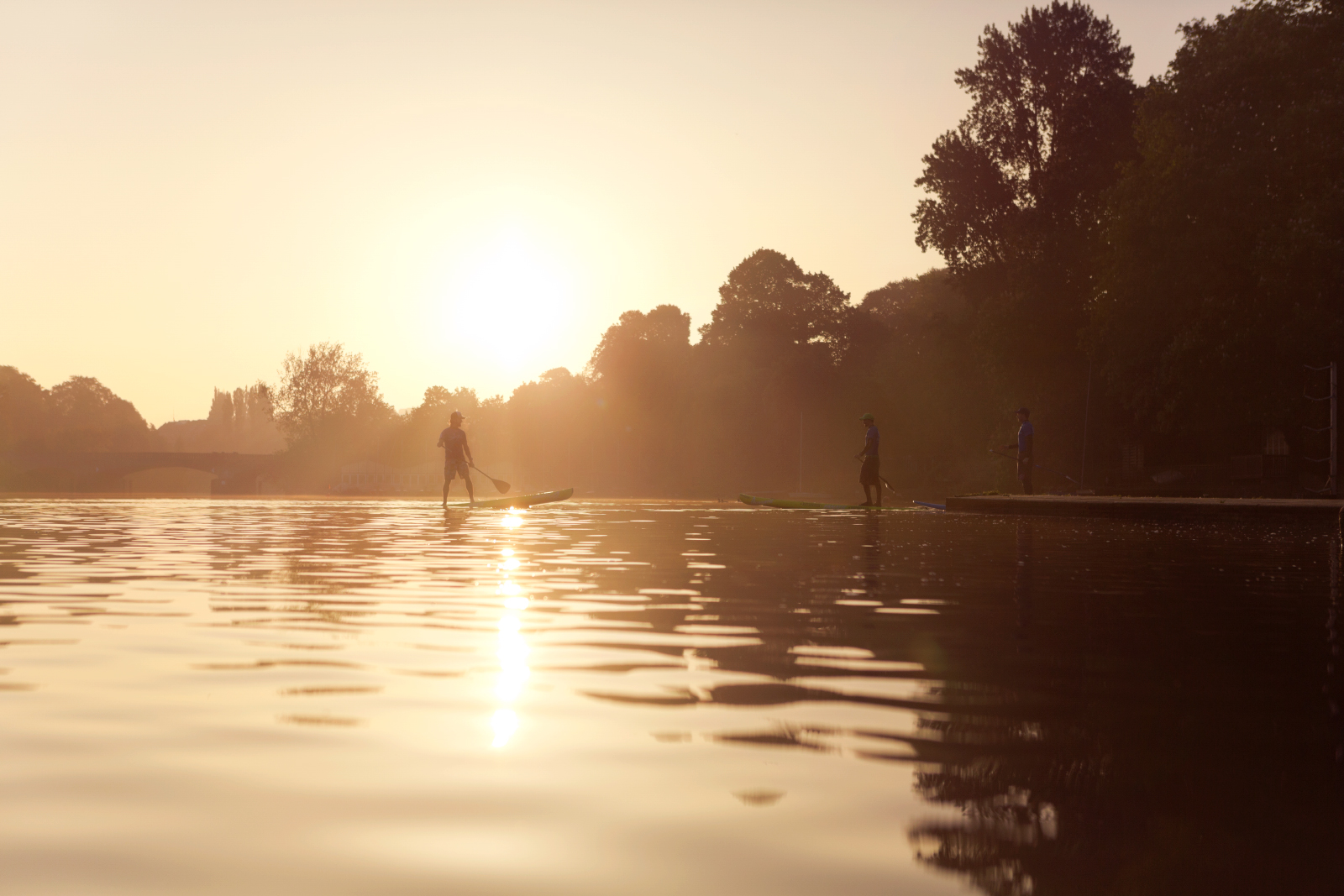 SUP-Hamburg Verleih Kurse Alster Stand Up Paddling Hamburg